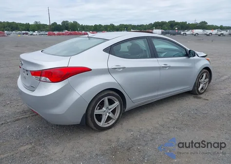 2013 Hyundai Elantra Limited из США, поврежденный, VIN KMHDH4AE7DU541780